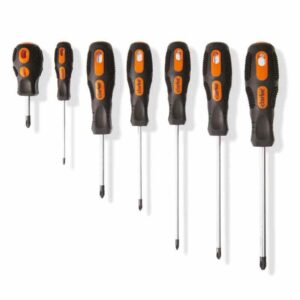 SCREWDRIVER SET PHILLIPS FIBRE HANDLE